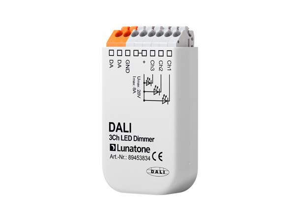 LED dimmer DALI 3kanaler 8A